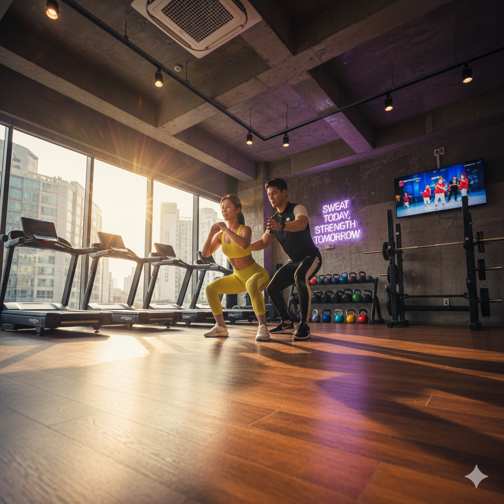 헬스장 홈페이지 샘플