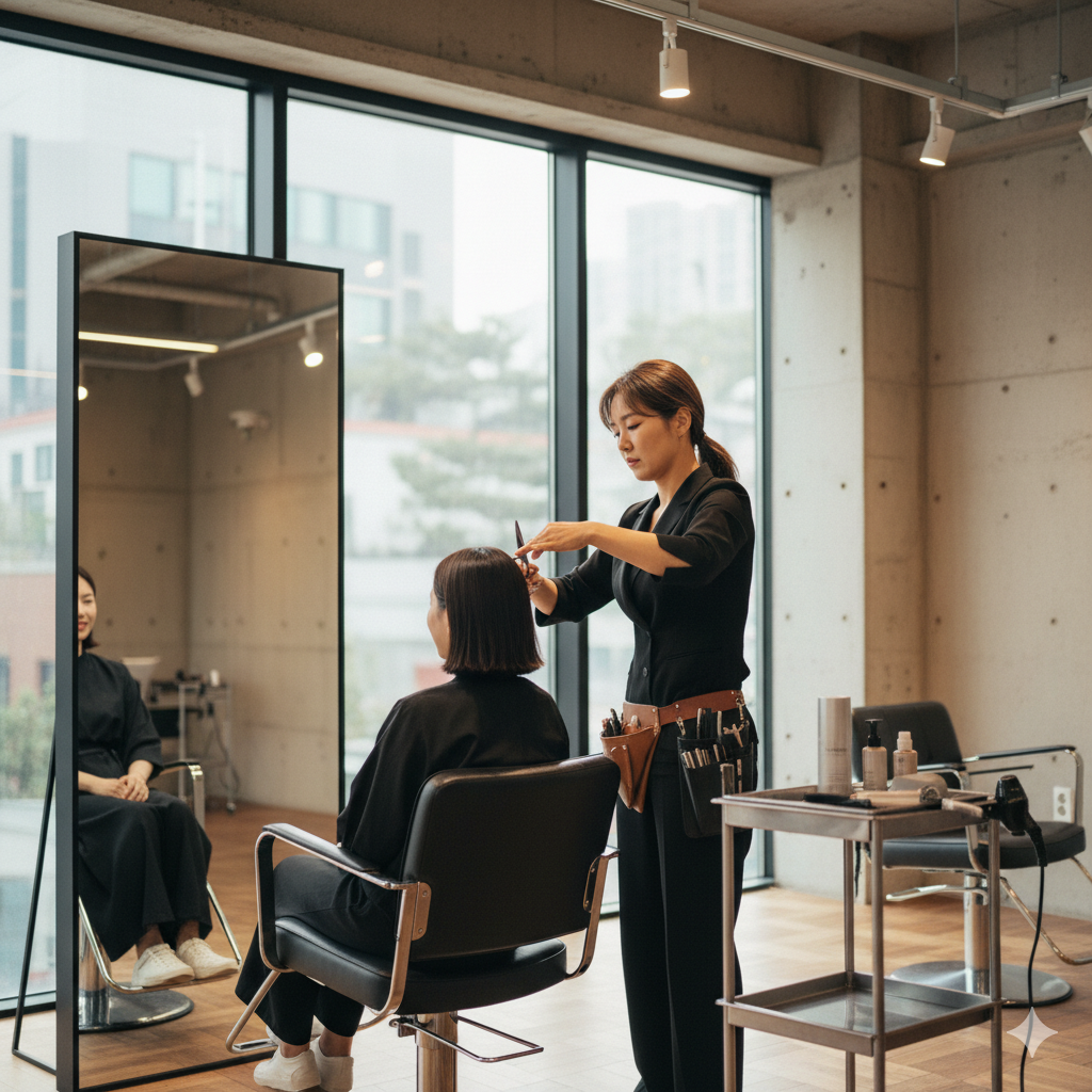 미용실 홈페이지 샘플